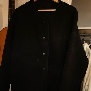 Uniqlo Classic Black Cardigan